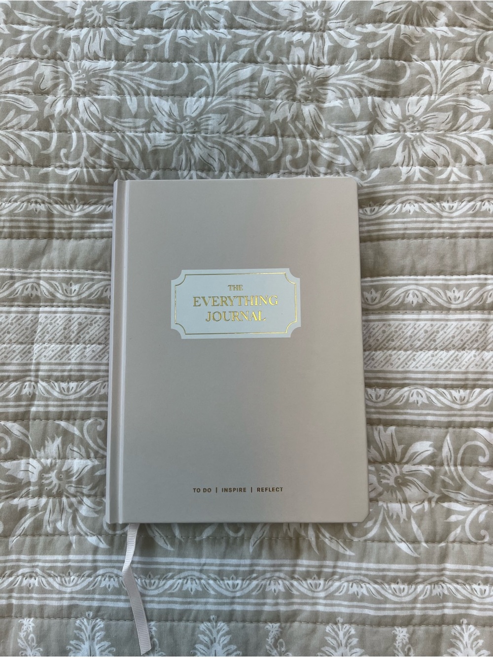 The Everything Journal Hardcover Notebook - Light Gray